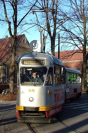 Pożegnanie stodwójek - 102Na 66 na linii 9 w dniu 7.12.2003
